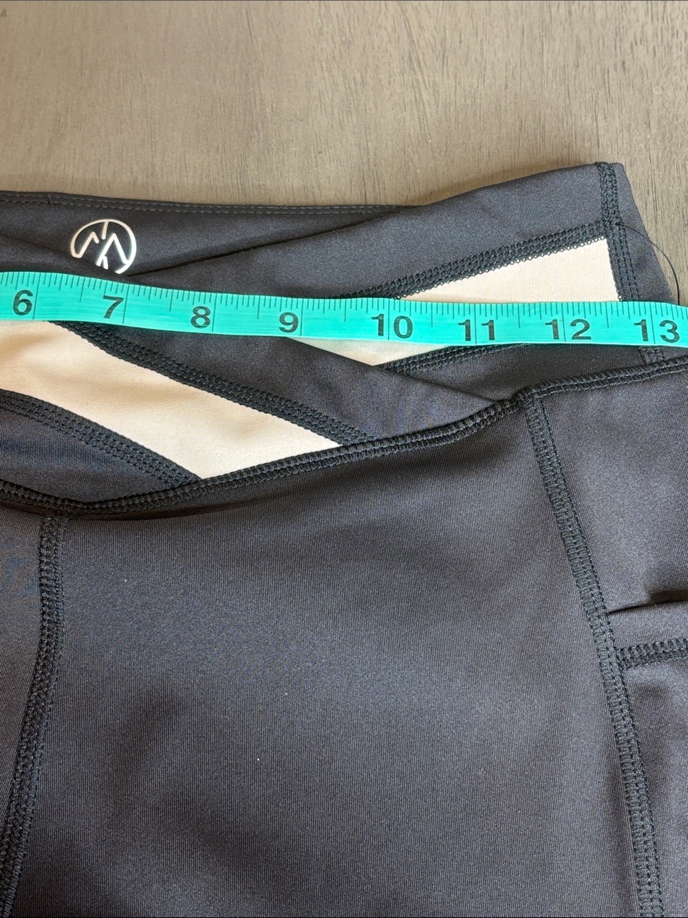 🖤 Move Theology Women’s XS Performance Pants NWT Black Contrast Waistband - Picture 5 of 10